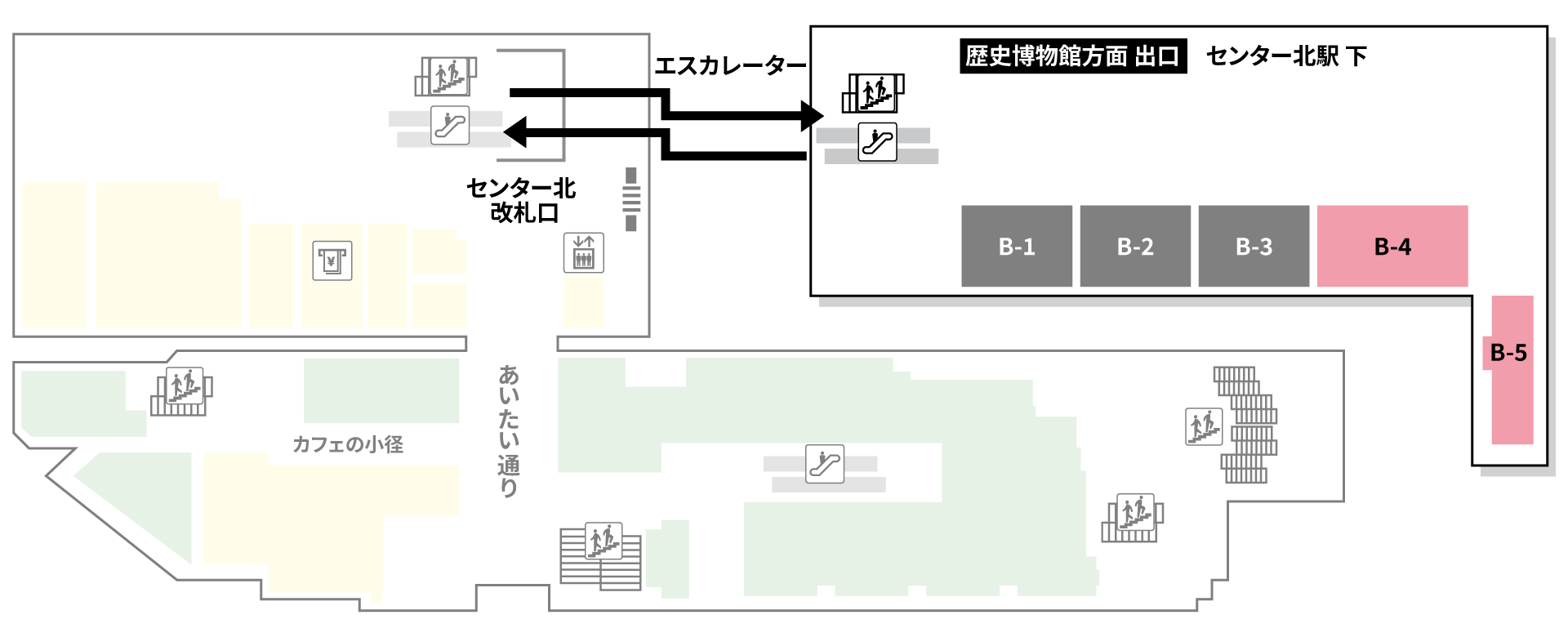 Bのフロアマップ